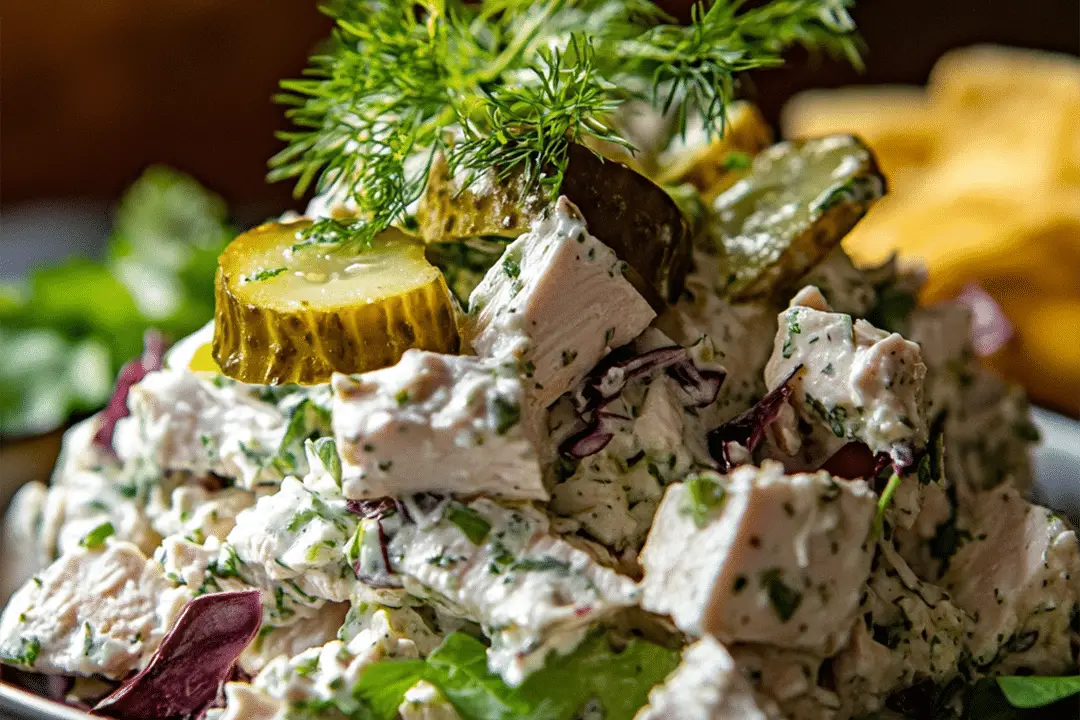 Dill Pickle Chicken Salad