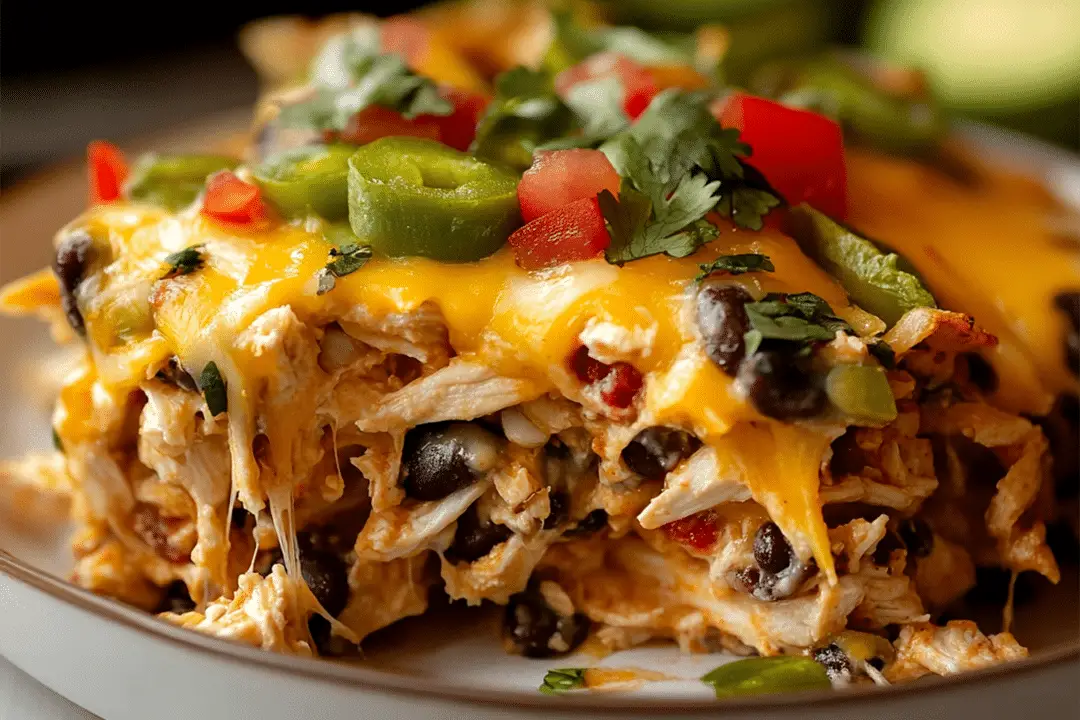 Chicken Burrito Bake