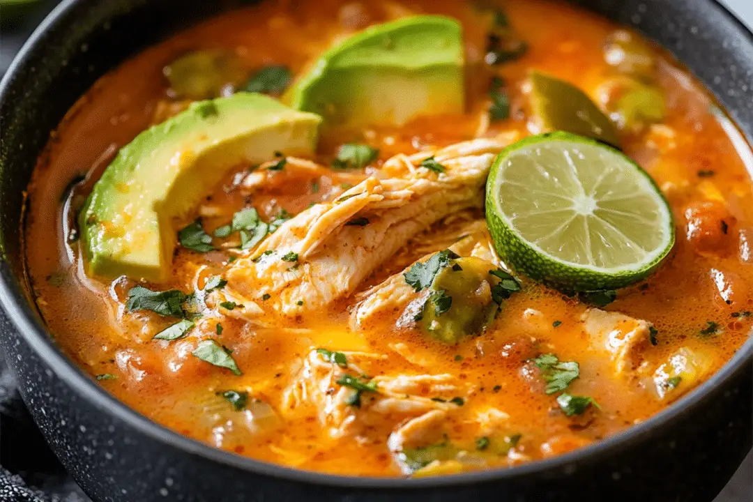 Low-Carb Chicken Fajita Soup