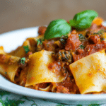 Paccheri Chorizo Truffle Recipe