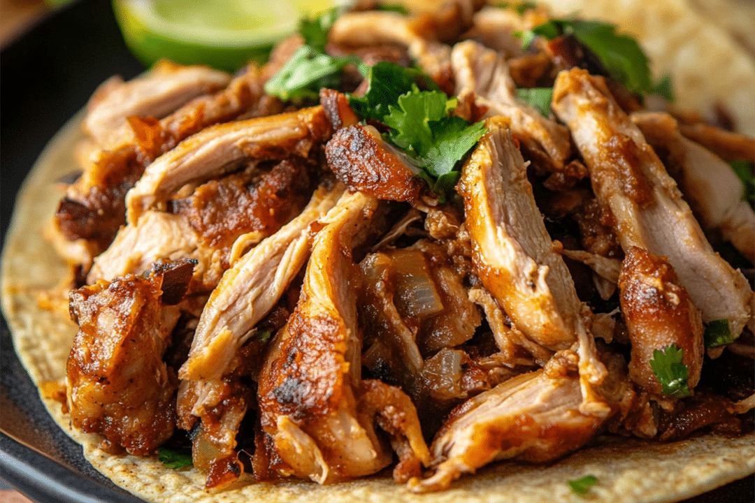 Dutch Oven Shredded Chicken