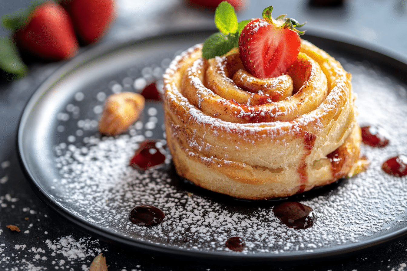 Strawberry Cinnamon Rolls