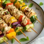 Rainbow Veggie Skewers