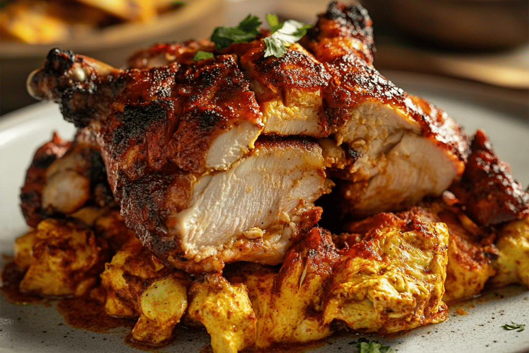 Oven Roasted Chicken Al Pastor