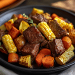 Marinated Beef & Roasted Veggies