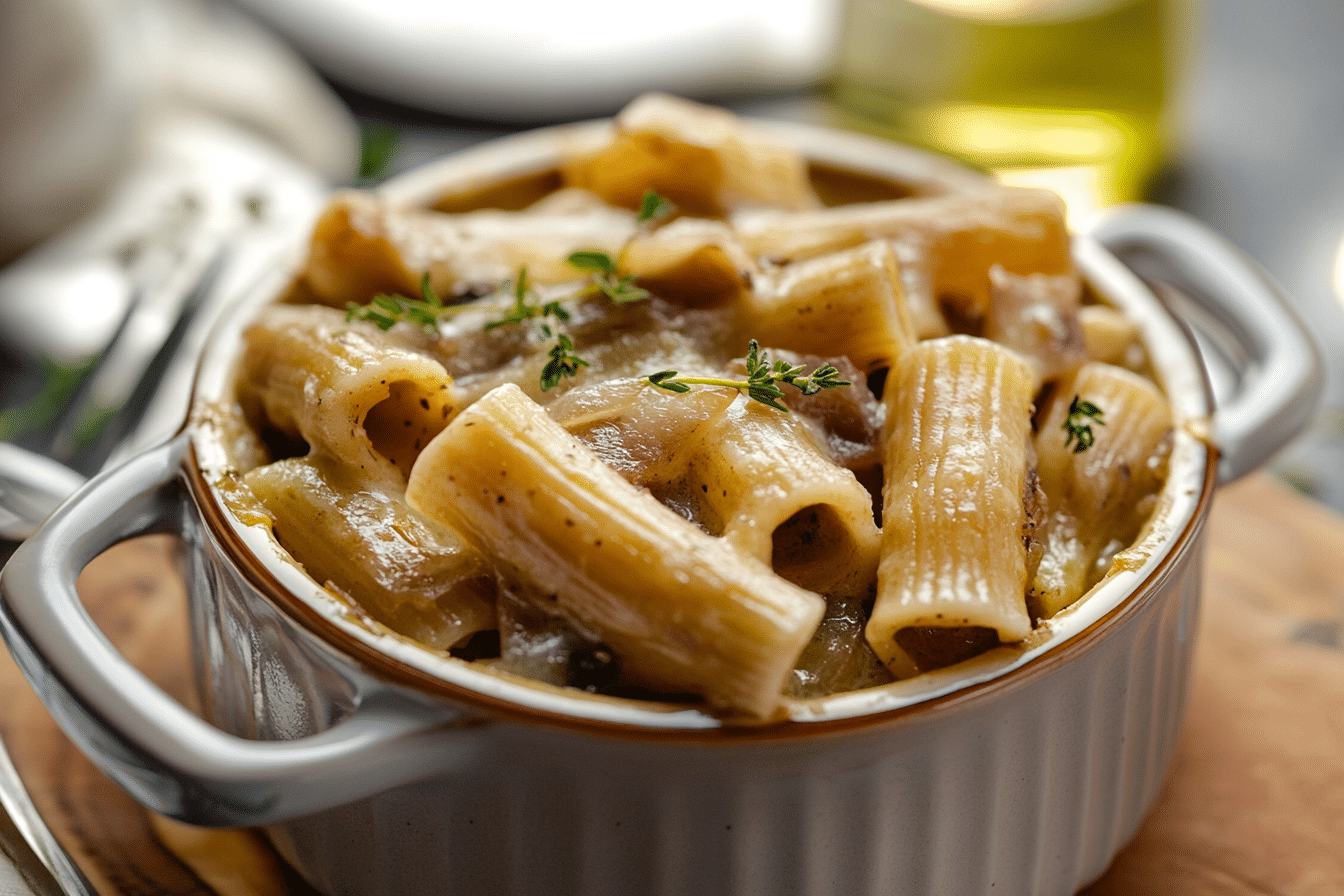 French Onion Pasta