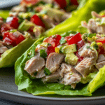 Tuna Salad Lettuce Wraps