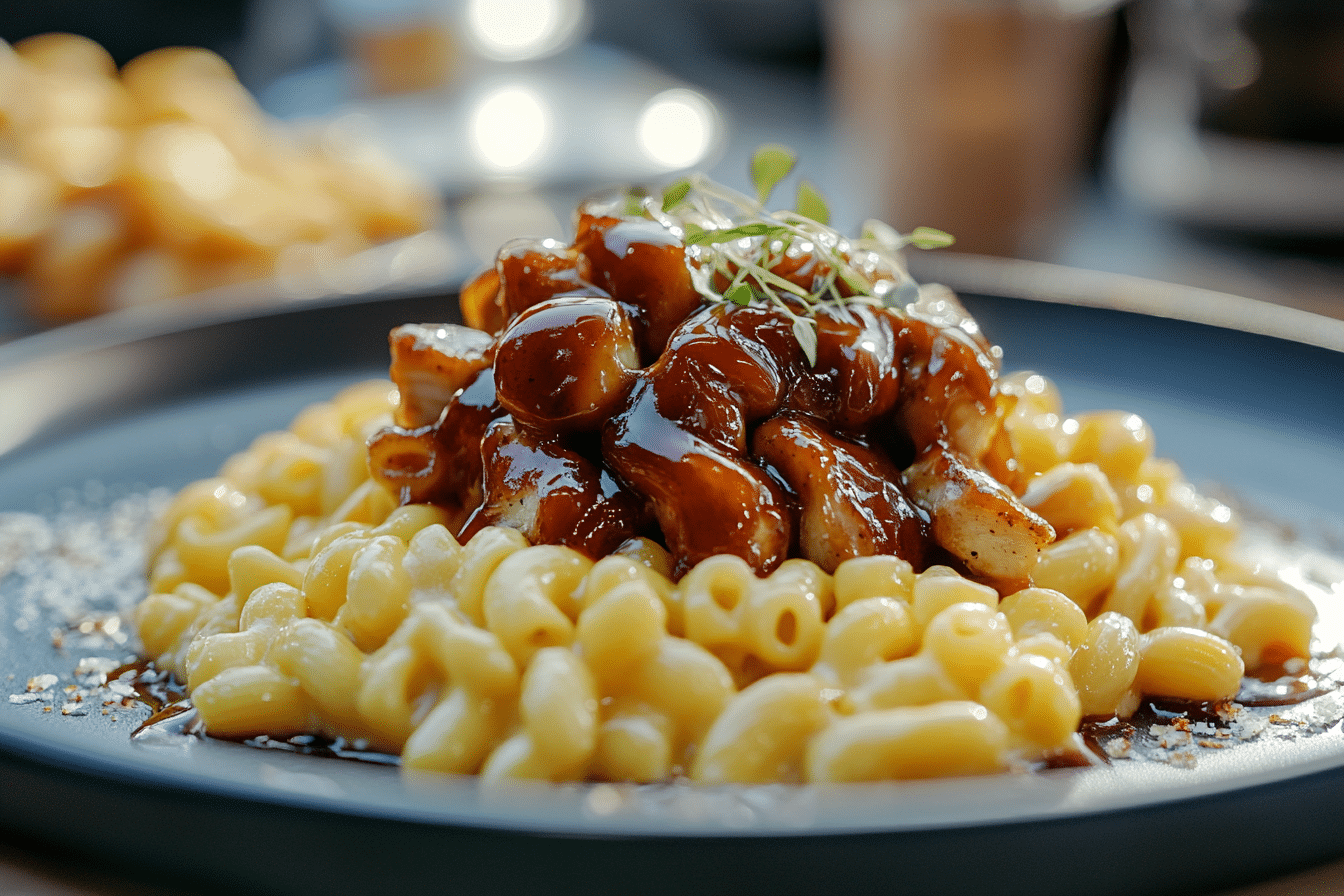 BBQ Chicken Mac & Cheese