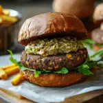 Black Bean Burgers with Chipotle Aioli