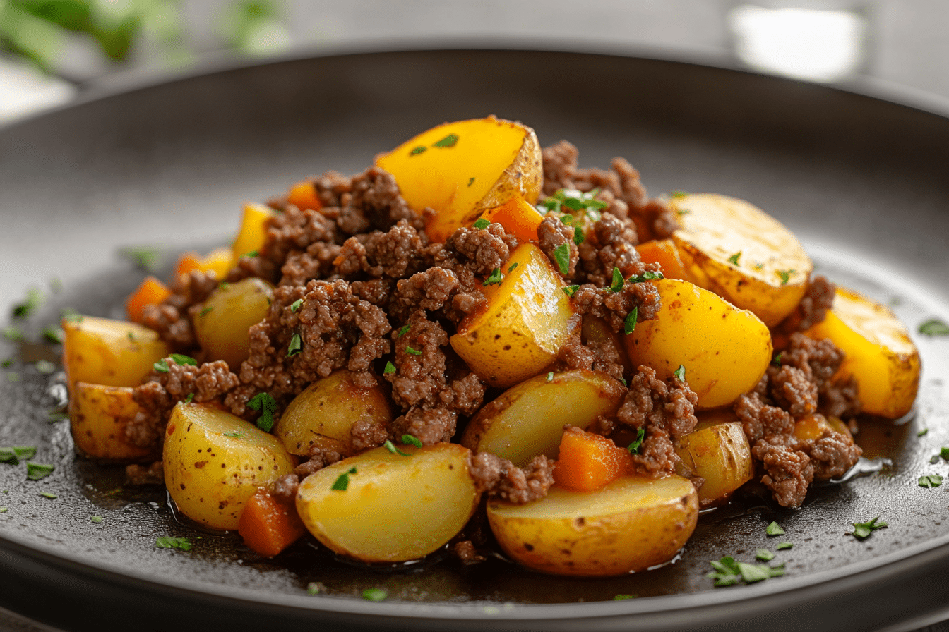 Ground Beef and Potatoes