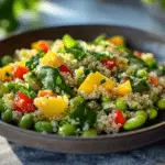 Edamame Quinoa Salad