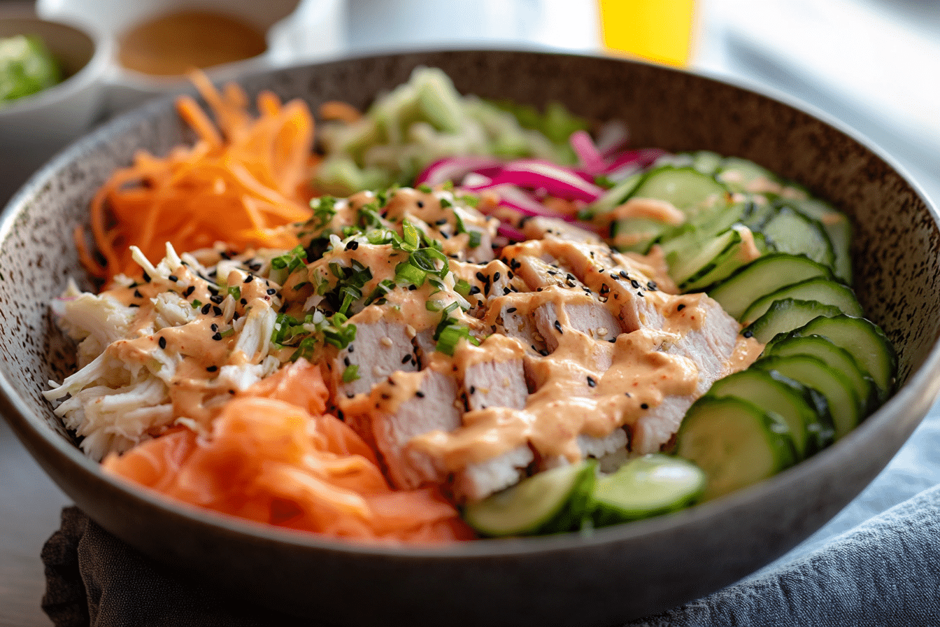 Deconstructed Sushi Bowl
