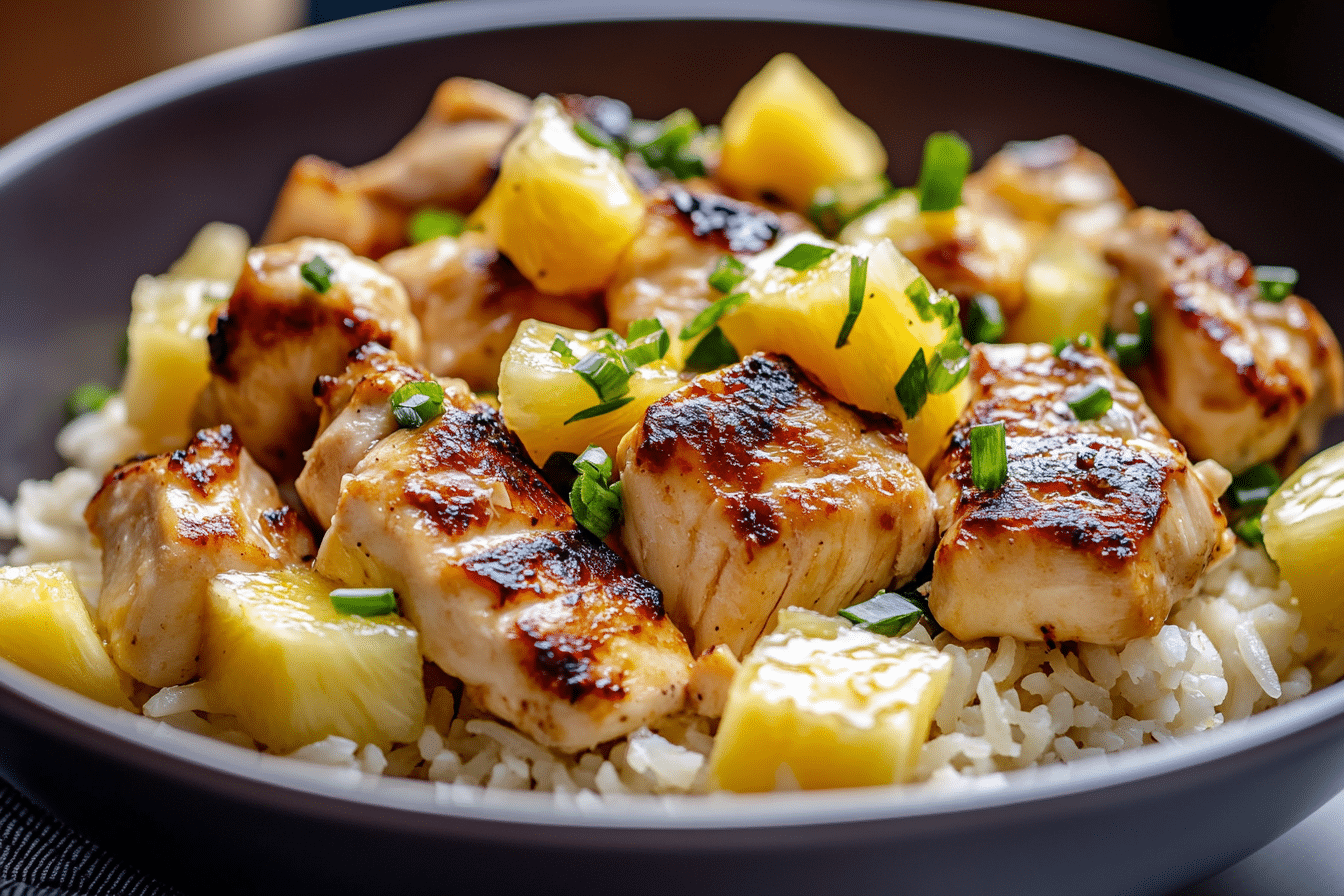 Pineapple Chicken & Rice