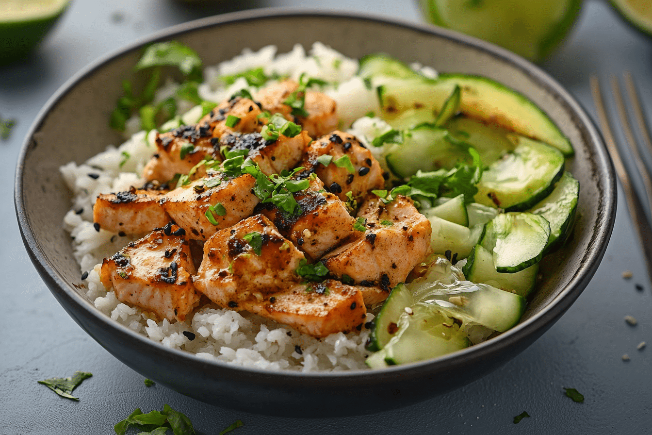 Spicy Salmon Bowl