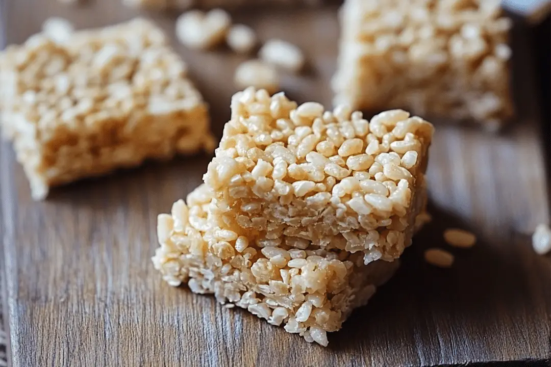 Brown Butter Rice Crispy Treats