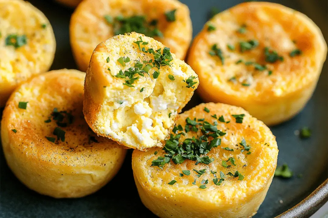 Protein Packed Egg Bites with Cottage Cheese