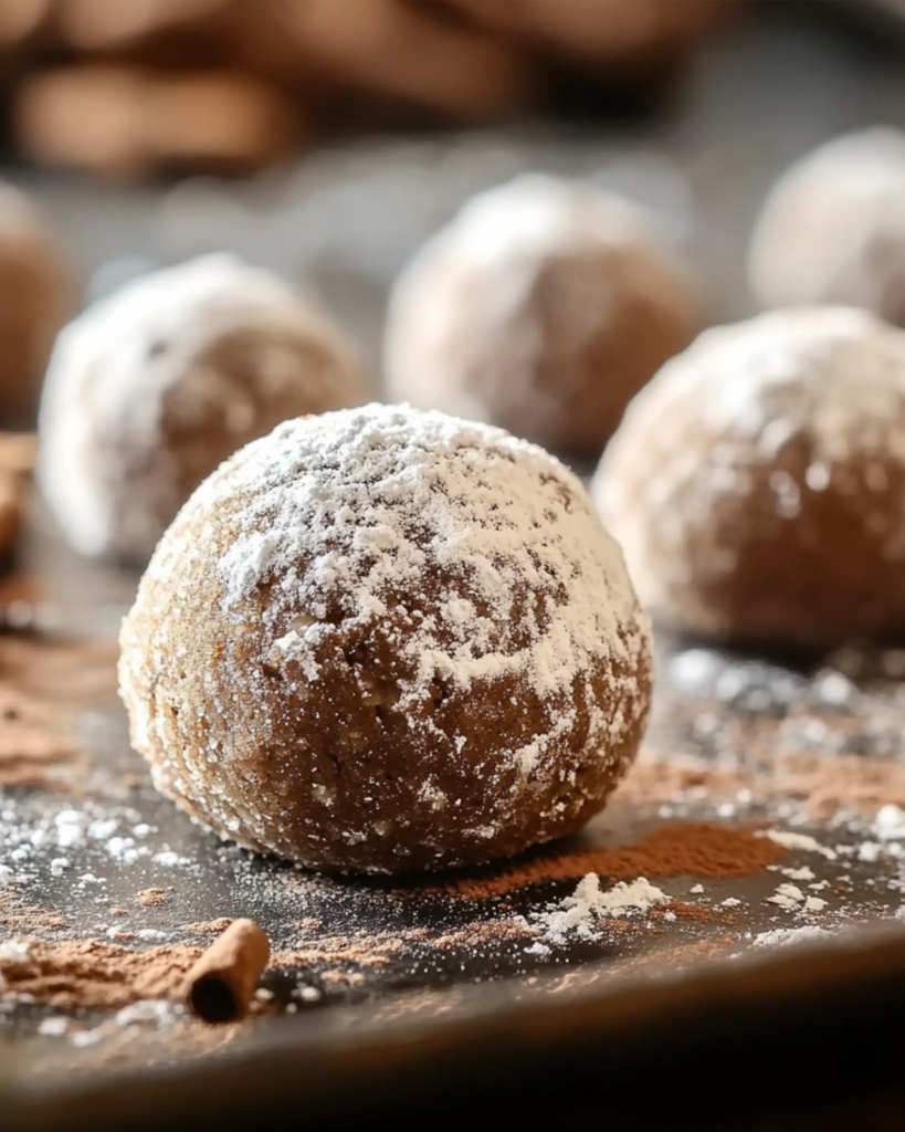 Cinnamon Snowballs