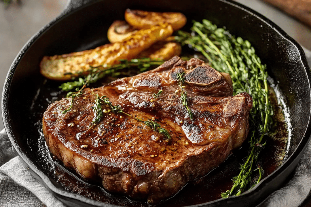 Cast Iron Skillet Steak
