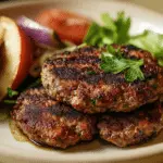 Traditional Greek Burger Patty