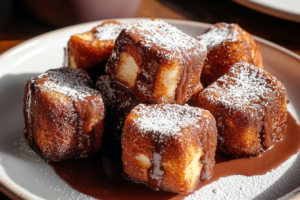 Marshmallow Hot Chocolate French Toast