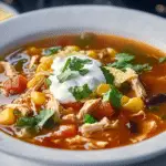 Slow Cooker 5-Ingredient Chicken Tortilla Soup