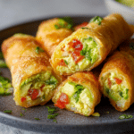 Easy Avocado Egg Rolls