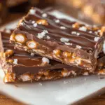 Salted Chocolate and Caramel Pretzel Bars