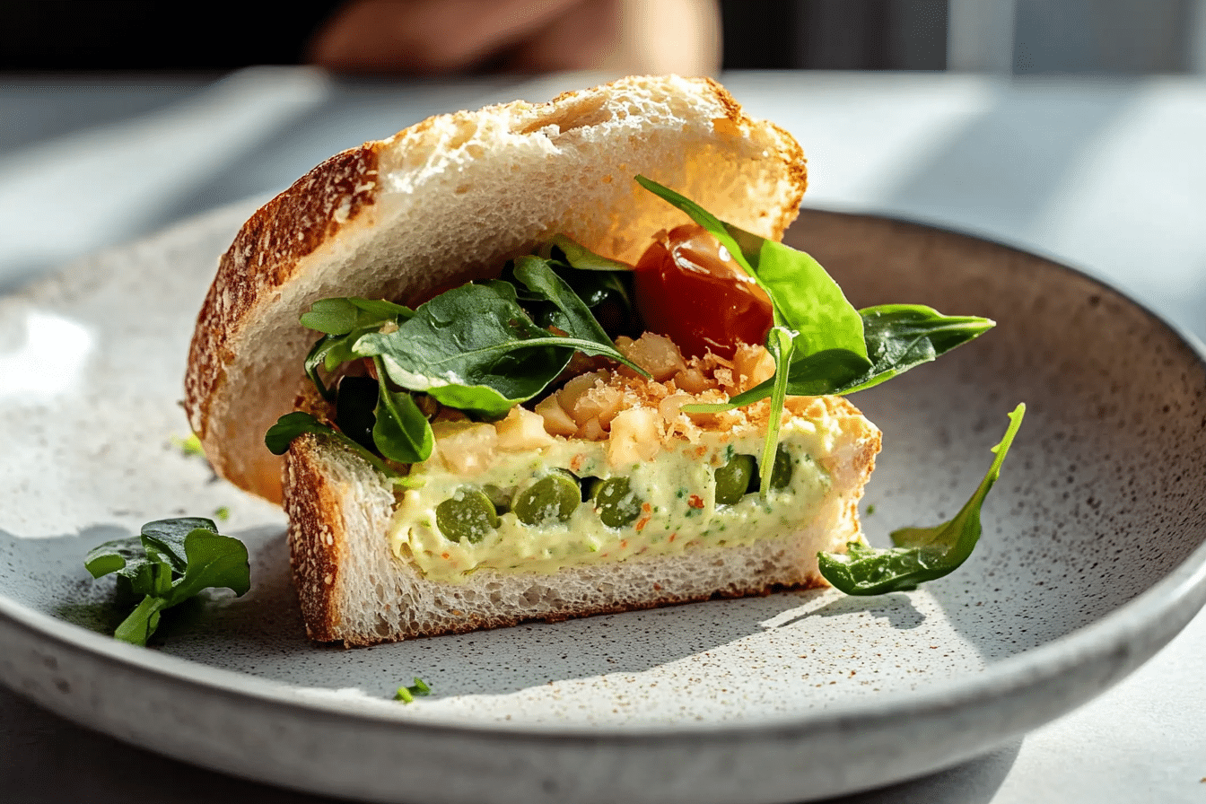 Green Pimento Sandwich