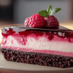 Brownie Raspberry Cheesecake