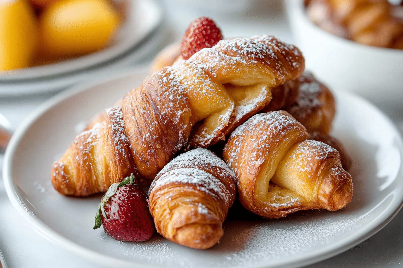 Fried Croissant Beignets