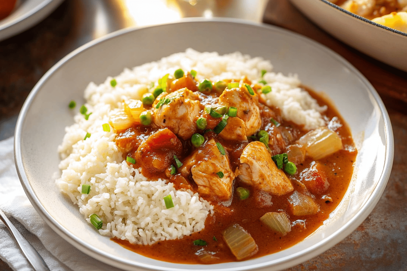 Chicken Etouffee