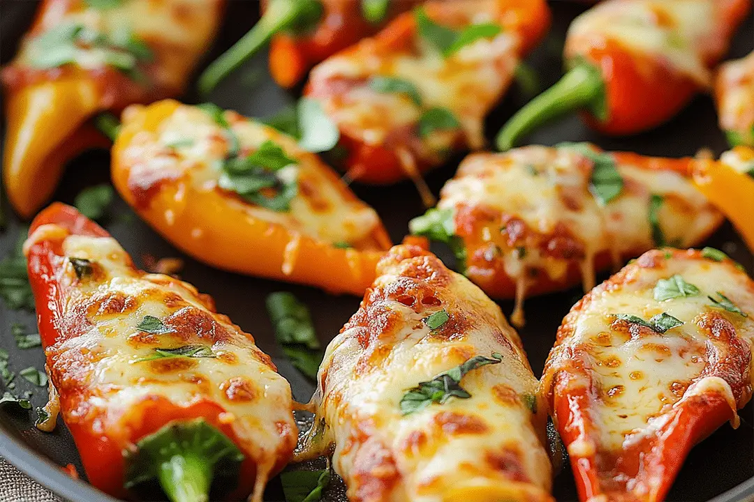 Mini Pizza Pepper Poppers