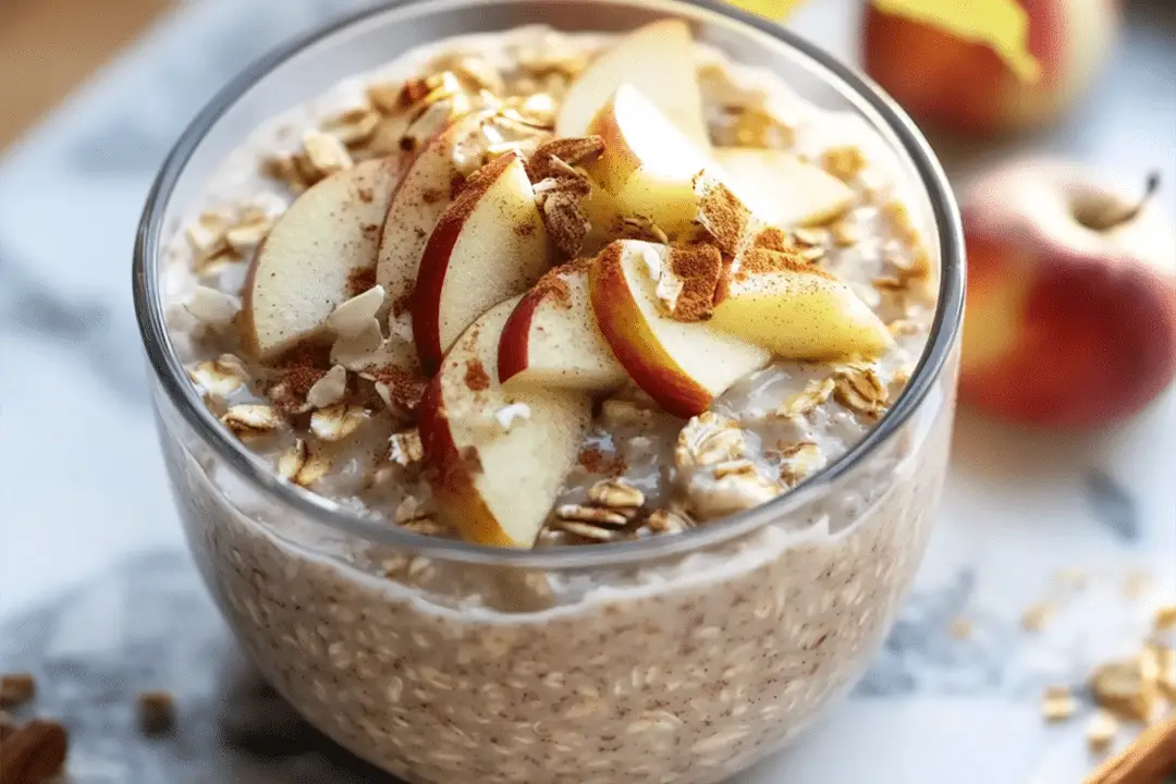 Apple Cinnamon Overnight Oats