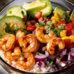 Shrimp Taco Rice Bowl