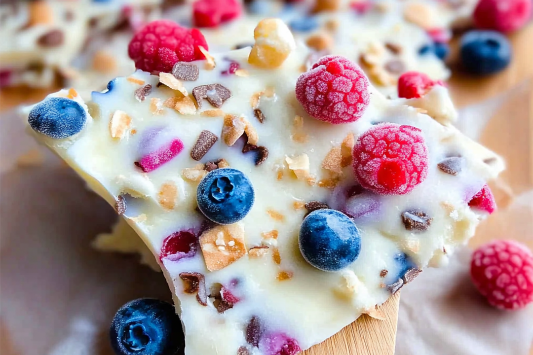 Frozen Yogurt Bark