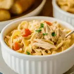 Creamy Crack Chicken Noodle Soup