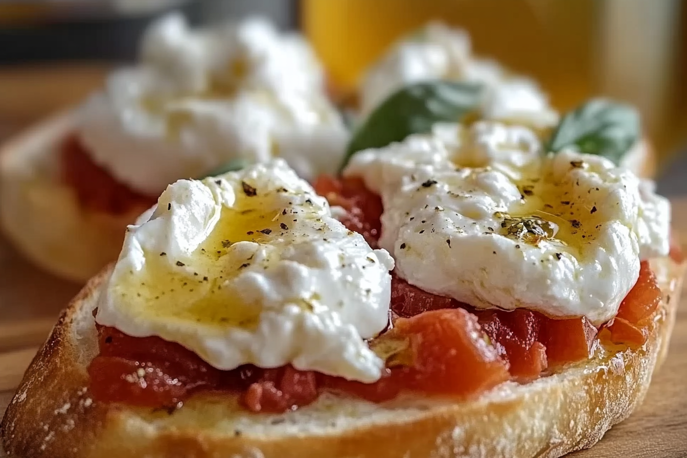 Burrata Bruschetta