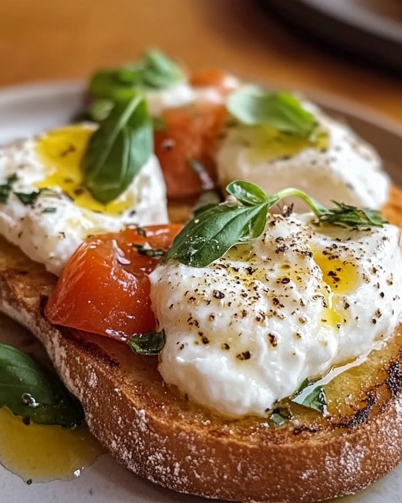 Burrata Bruschetta