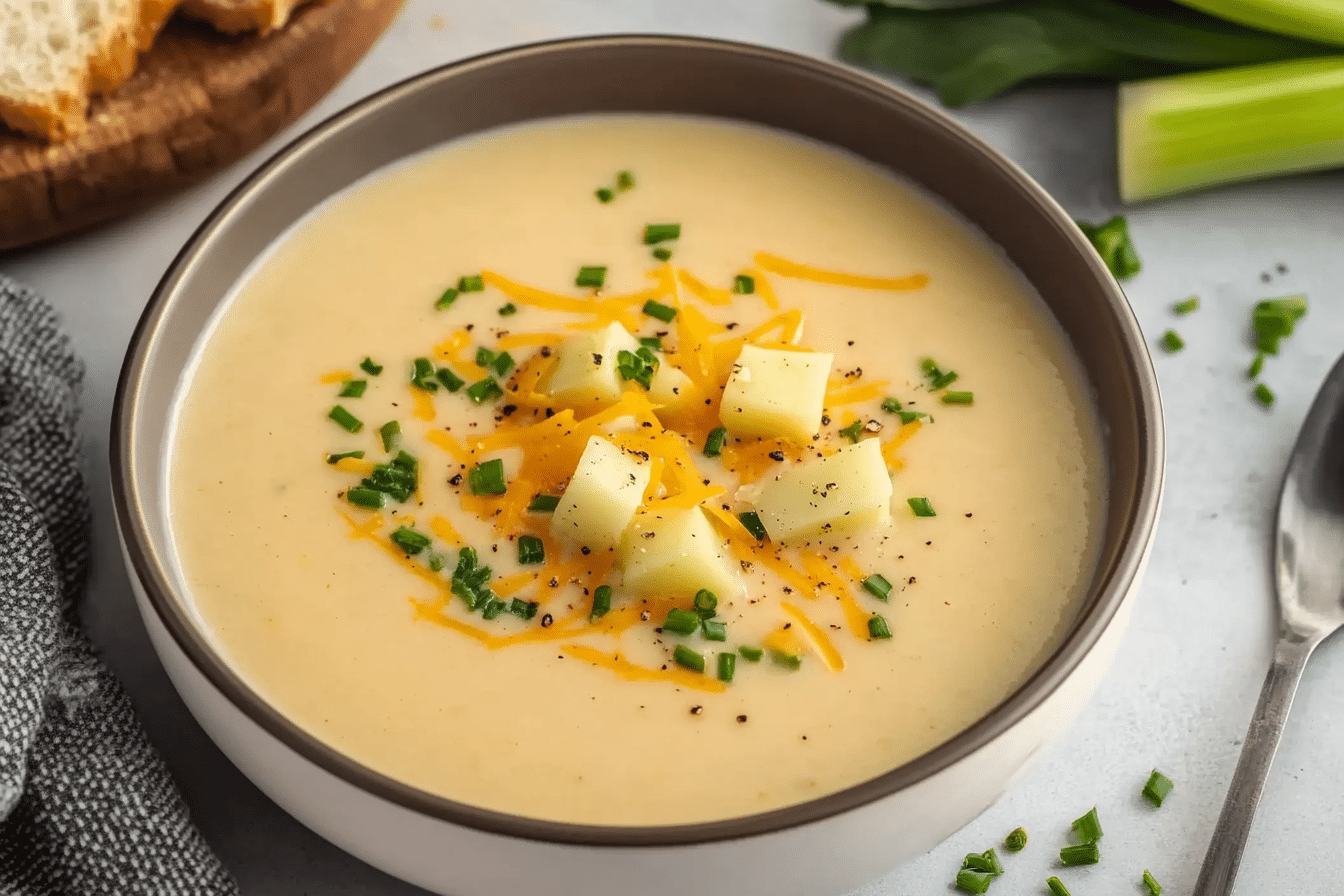 Creamy Potato Leek Soup
