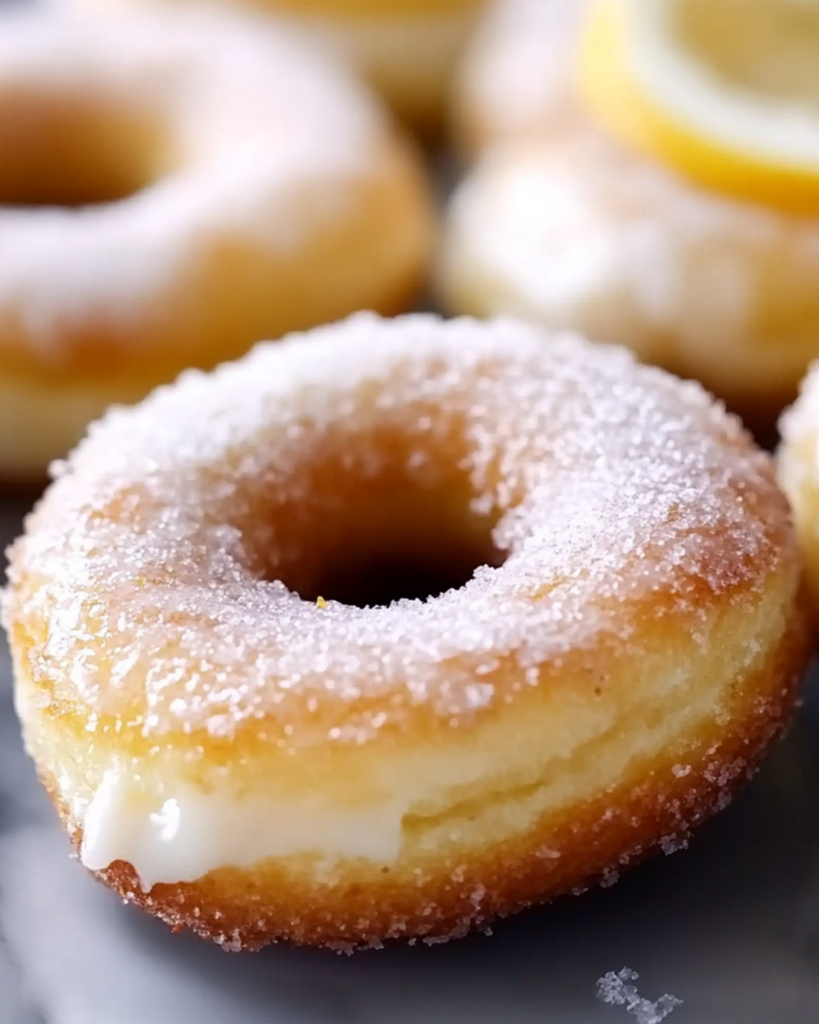 Baked Lemon Donuts