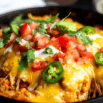 Cheesy Keto Mexican Chicken Skillet
