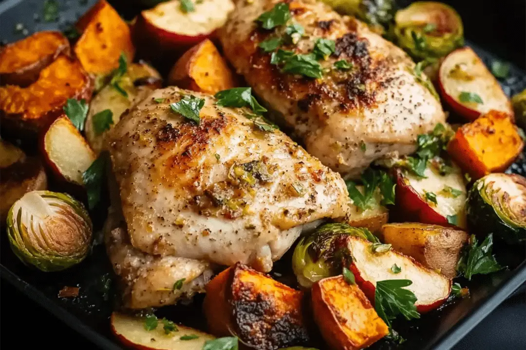 Sheet Pan Chicken & Fall Veggies