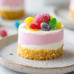 Easter No Bake Mini Cheesecakes
