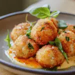 Cheesy Cod Fish Balls