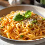 Creamy Garlic Gochujang Pasta
