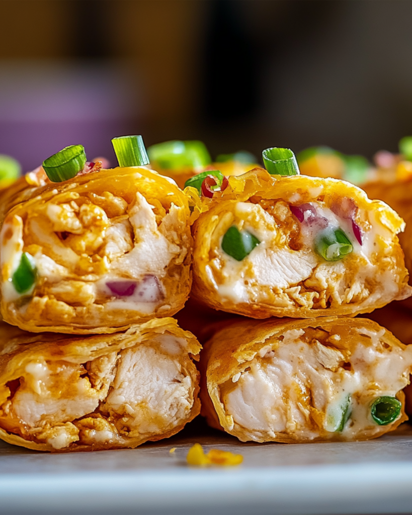 Chicken Taco Roll-Ups