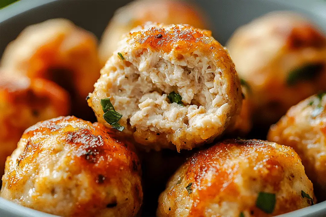 Easy Chicken Meatballs