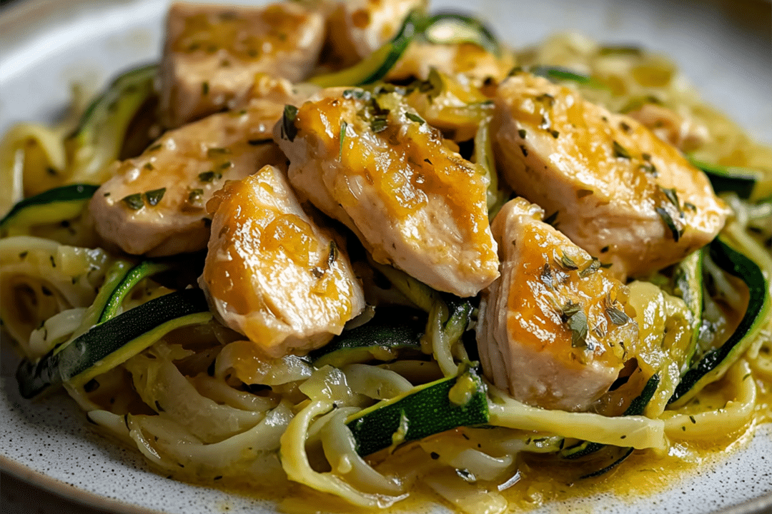 Chicken Zucchini Noodles