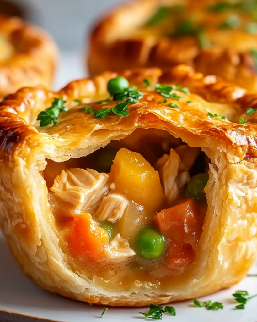 Mini Chicken Pot Pies