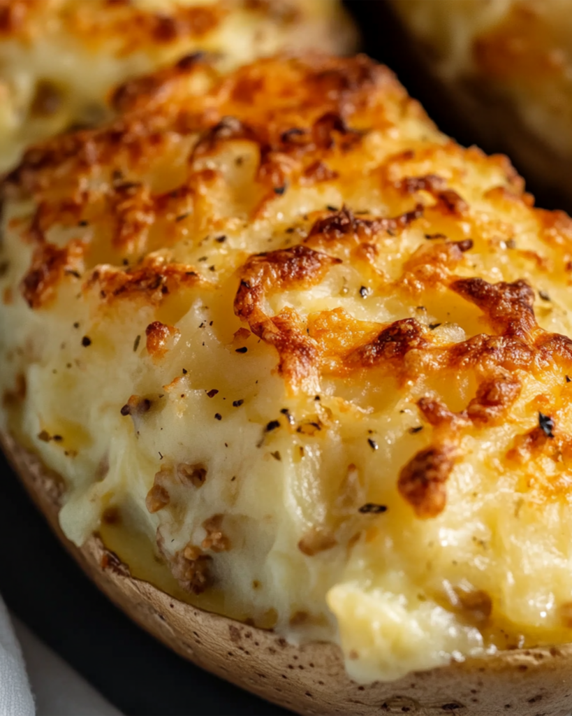 Twice-Baked Shepherd’s Pie Potatoes